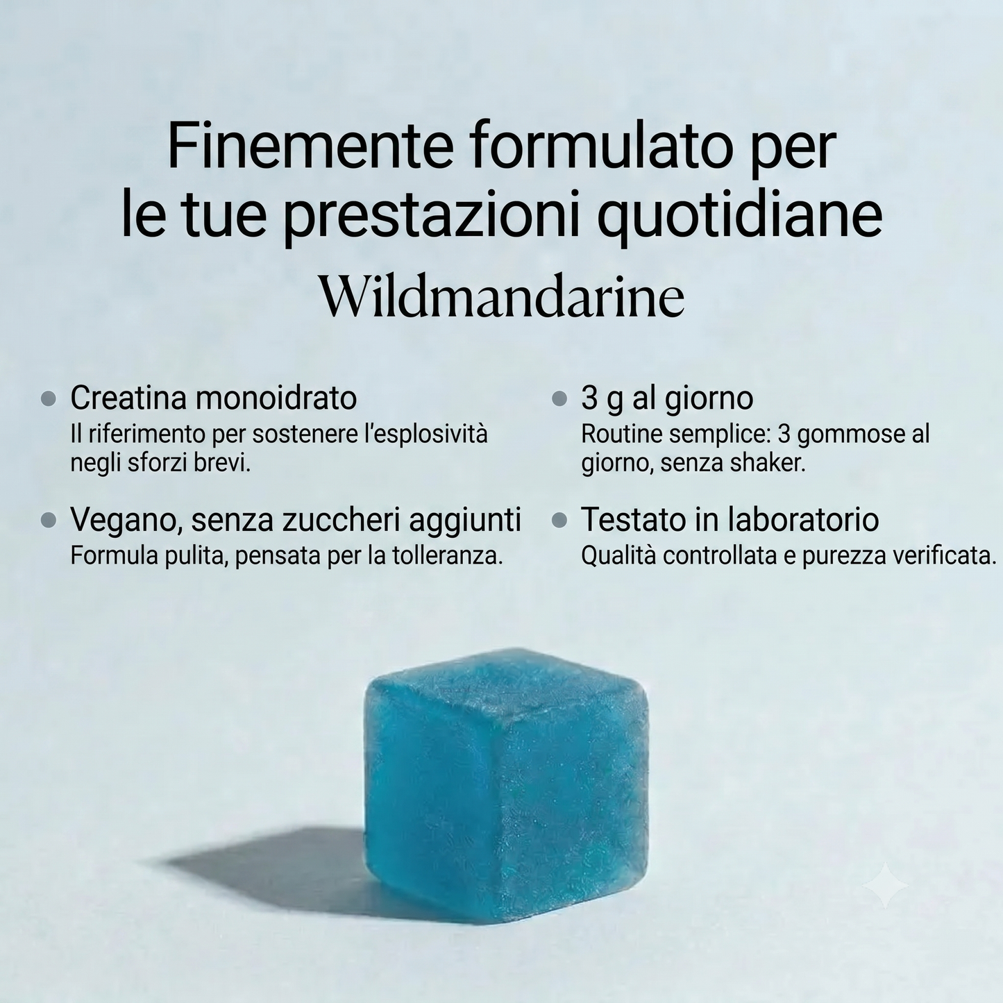 Gommose di creatina - Mirtillo