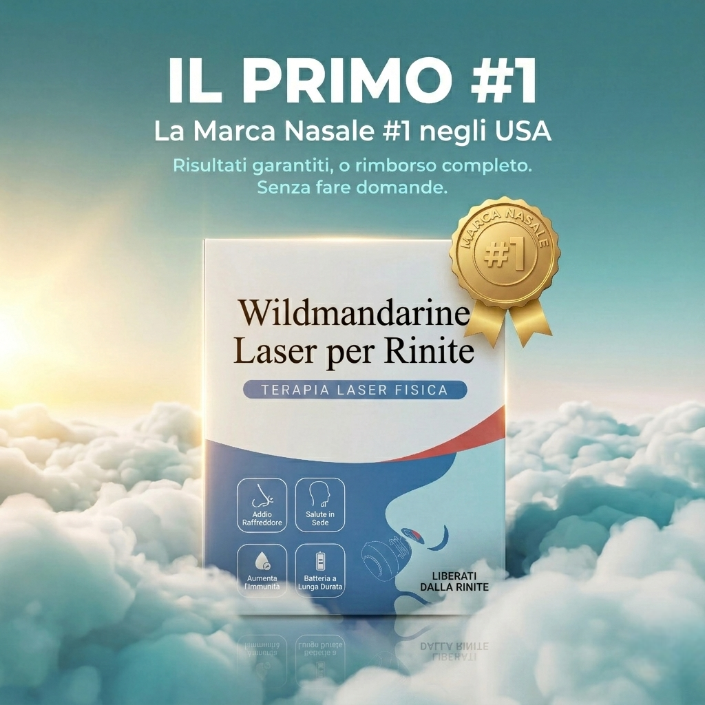 Wildmandarine Sollievo Nasale a Luce Rossa