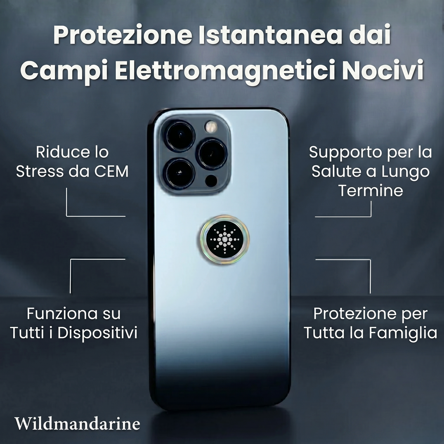 Chip di Protezione EMF Wildmandarine™