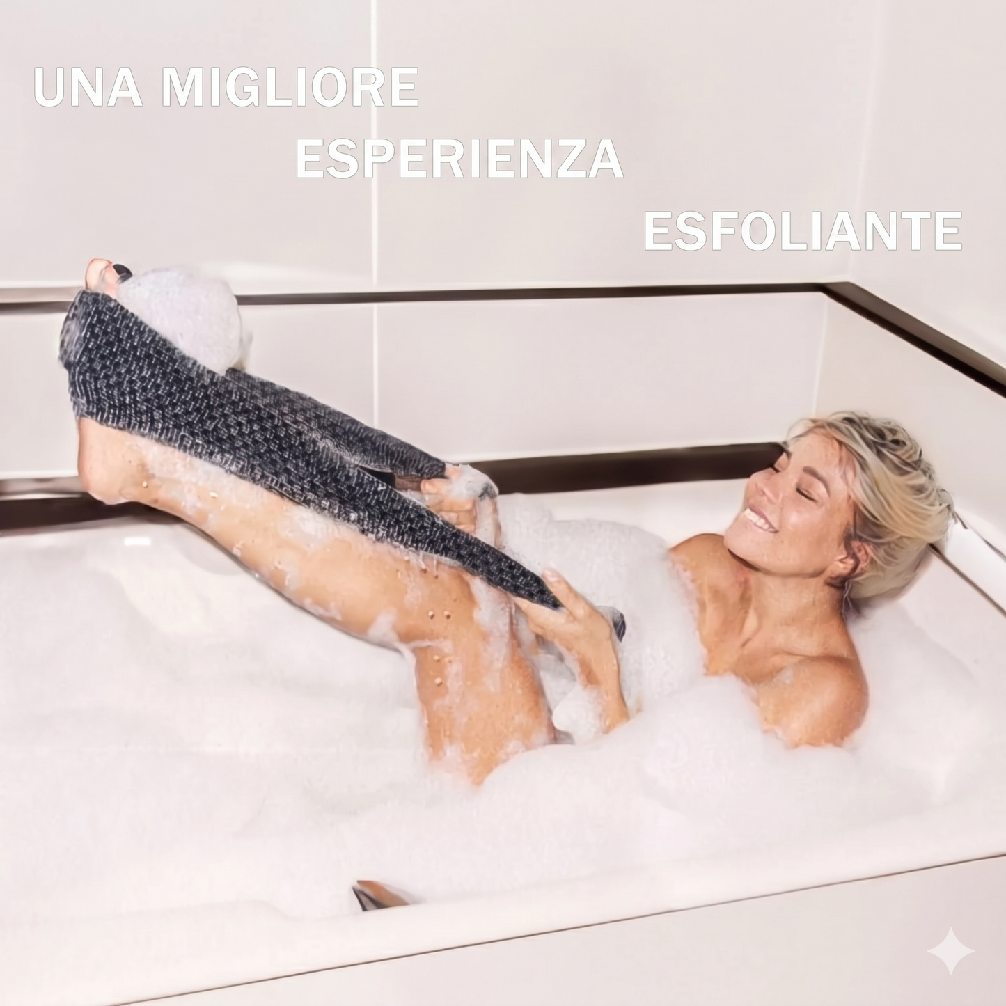 Rete esfoliante africana per il corpo