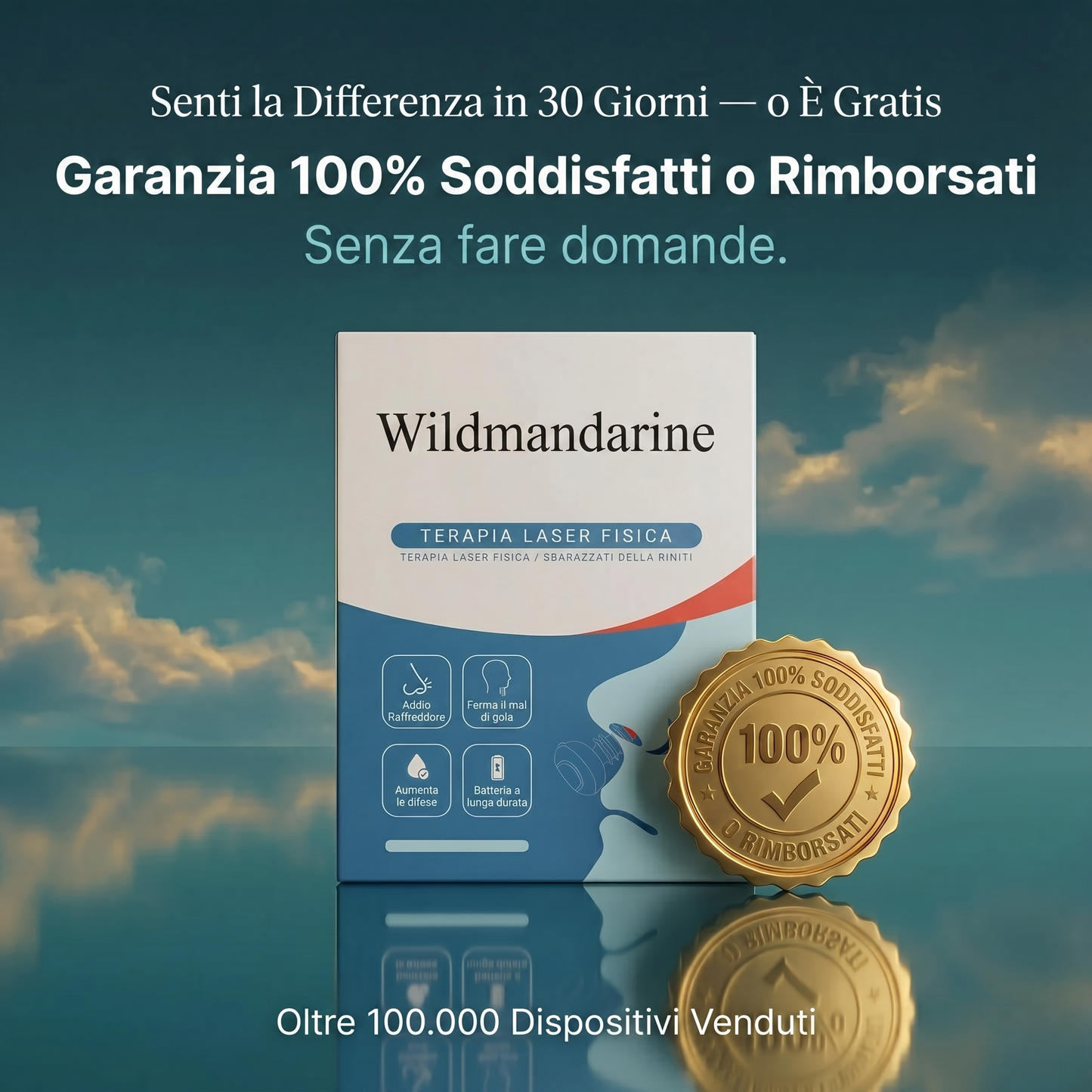 Wildmandarine Sollievo Nasale a Luce Rossa