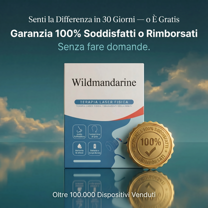 Wildmandarine Sollievo Nasale a Luce Rossa