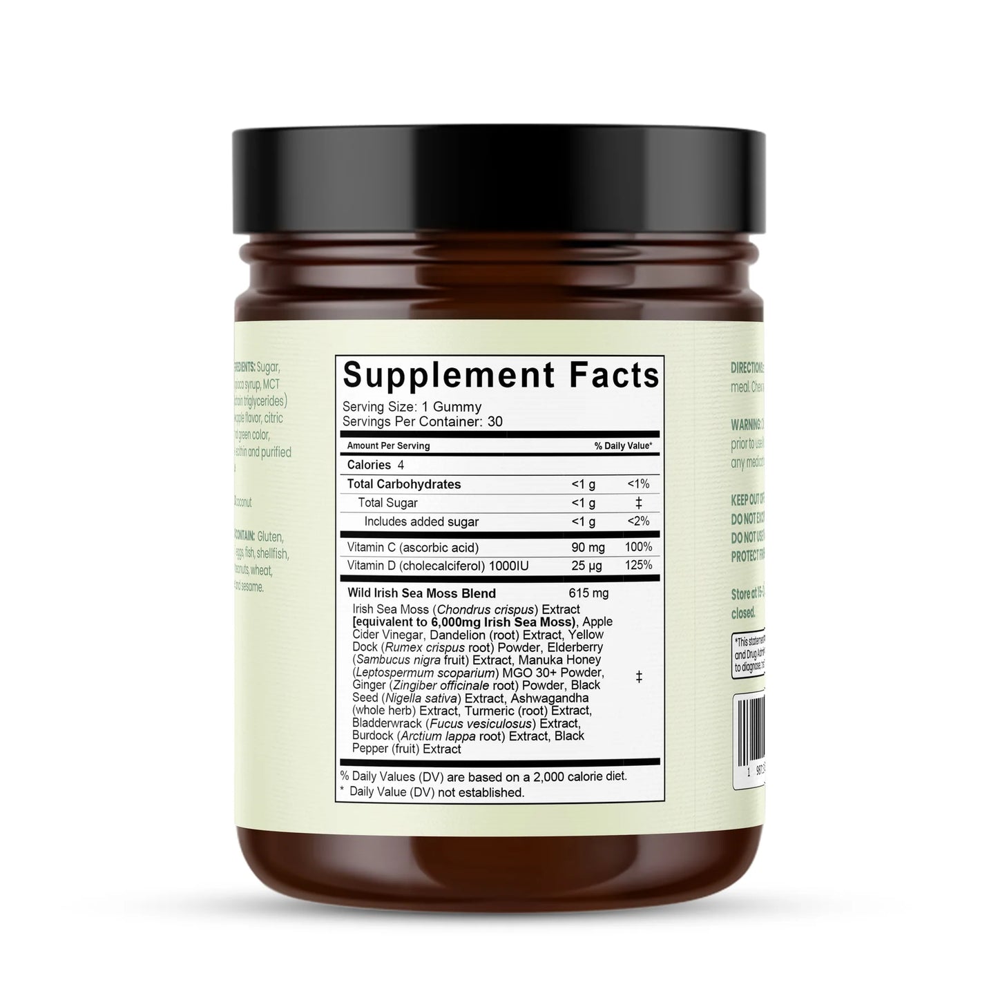 Sea Moss 16-In-1 Gummies - Per l'equilibrio della pressione sanguigna e la salute del cuore