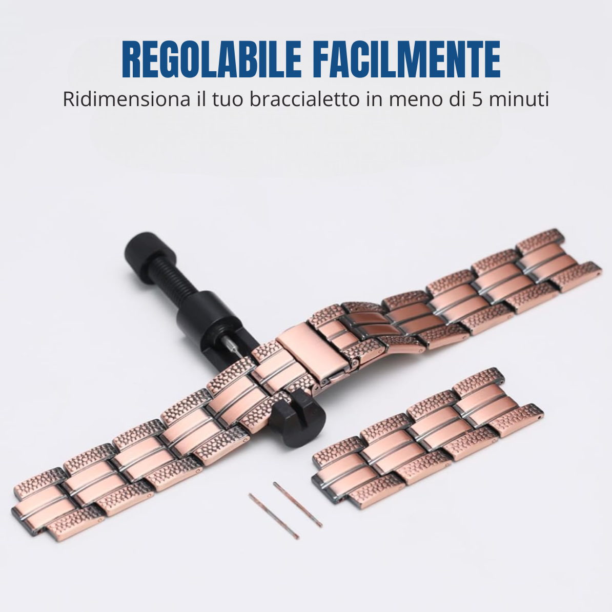 Vitality Bracciale in Rame Puro